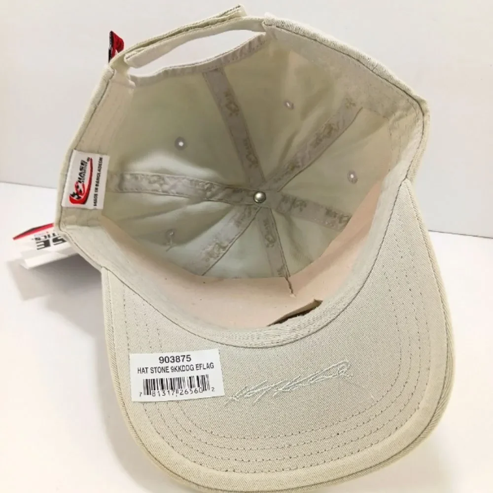 NWT NASCAR Kasey Kahne #9 Chase Authentics Dodge Baseball Cap Beige Embroidered - Picture 4 of 9